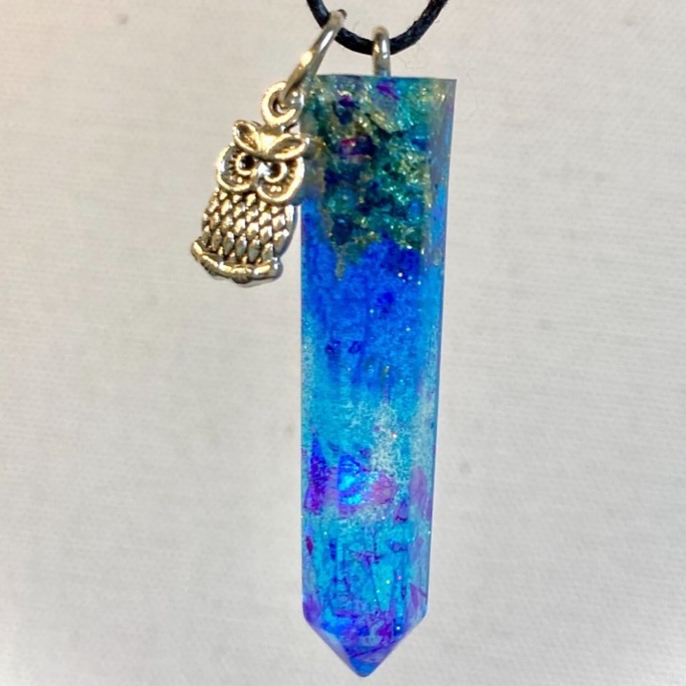 Sweet dreams and Butterfly night skies necklace🌌